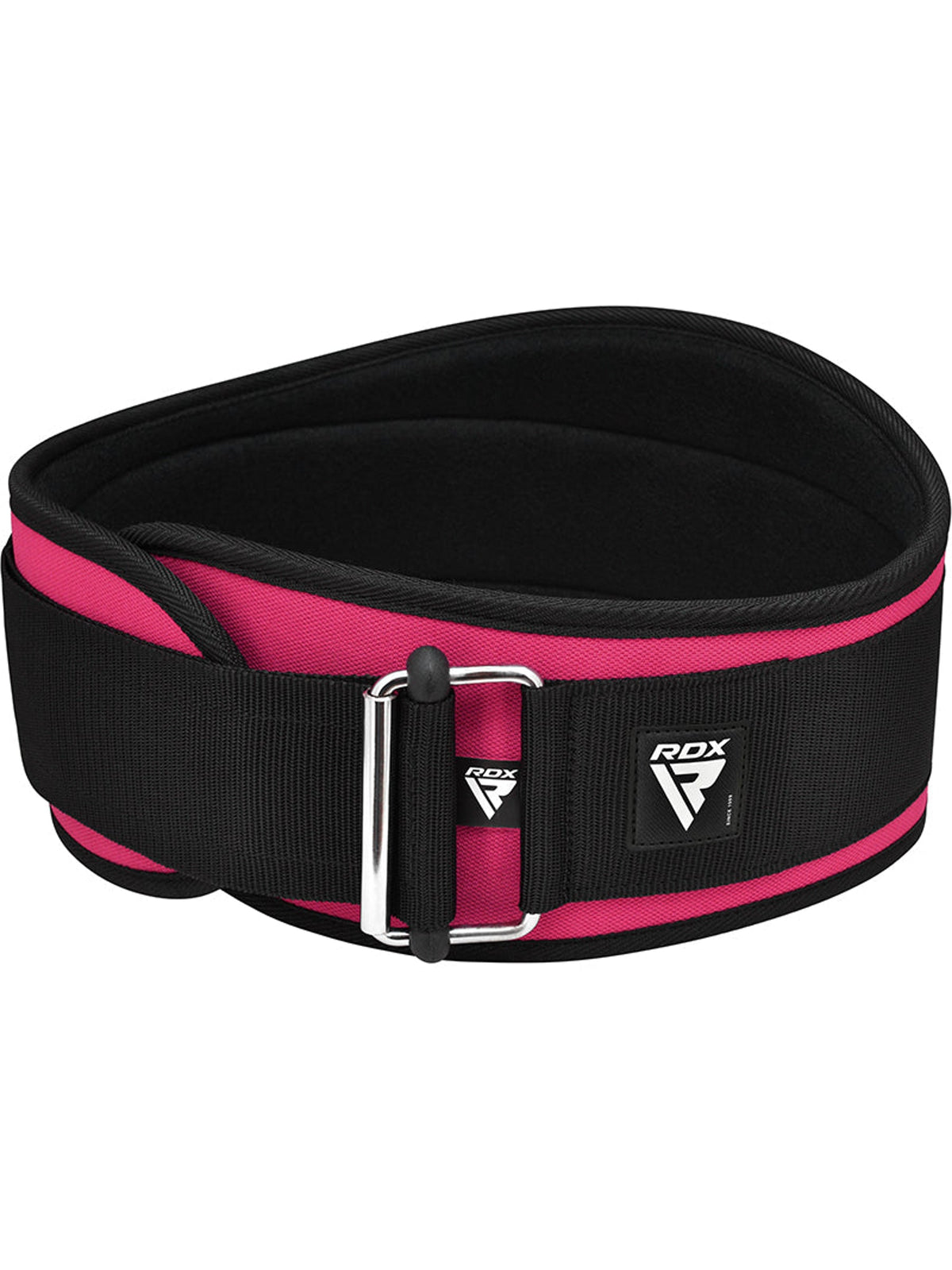 RDX X3 6-Inch Weightlifting Neoprene Gym Belt for Women - Sharp Pink