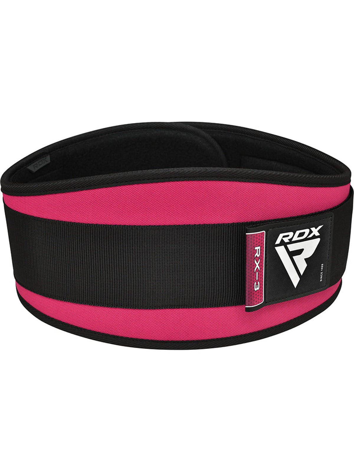 RDX X3 6-Inch Weightlifting Neoprene Gym Belt for Women - Sharp Pink
