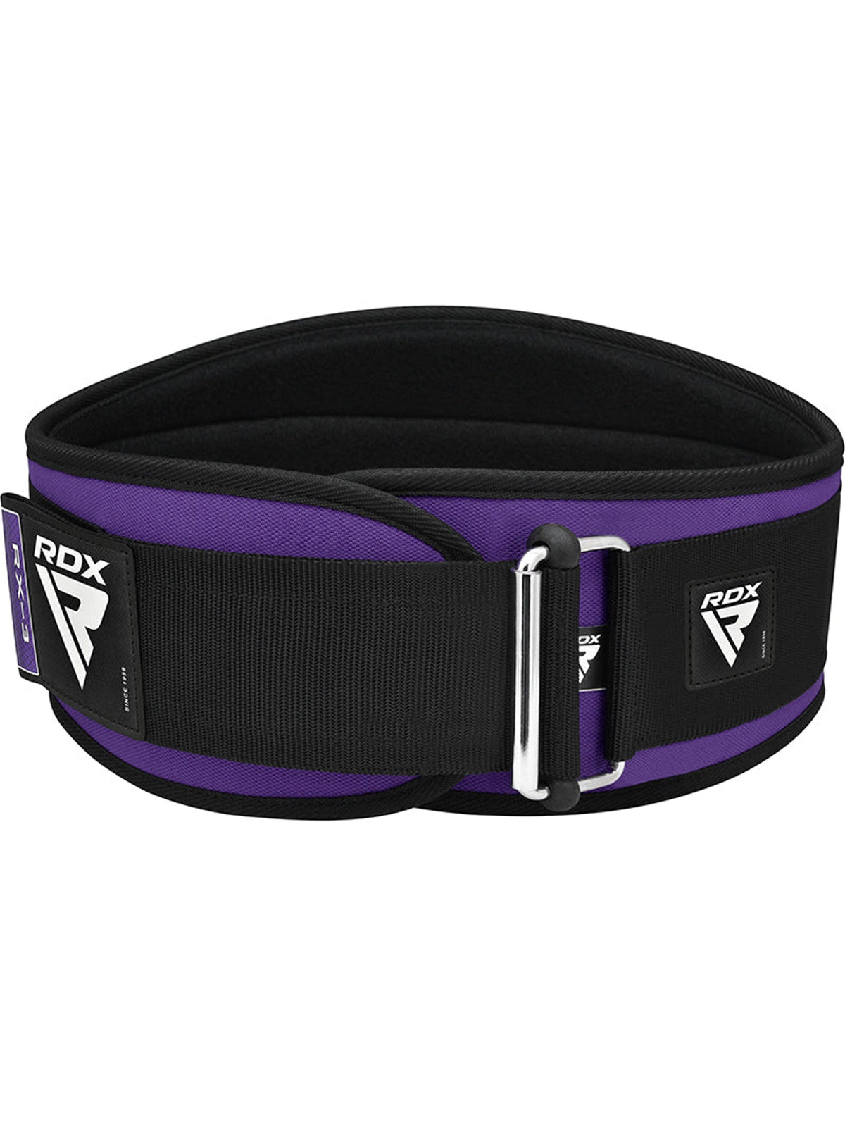 RDX X3 6-Inch Weightlifting Neoprene Gym Belt for Women - Purple