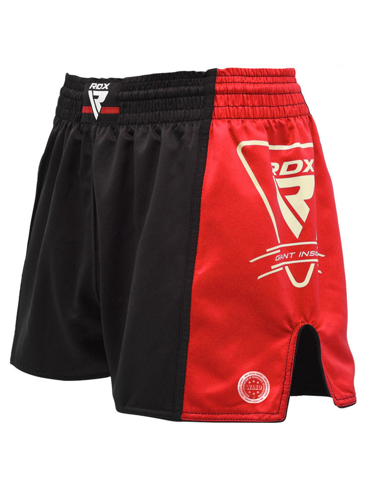 RDX T1 WAKO Approved Boxing Shorts - Red