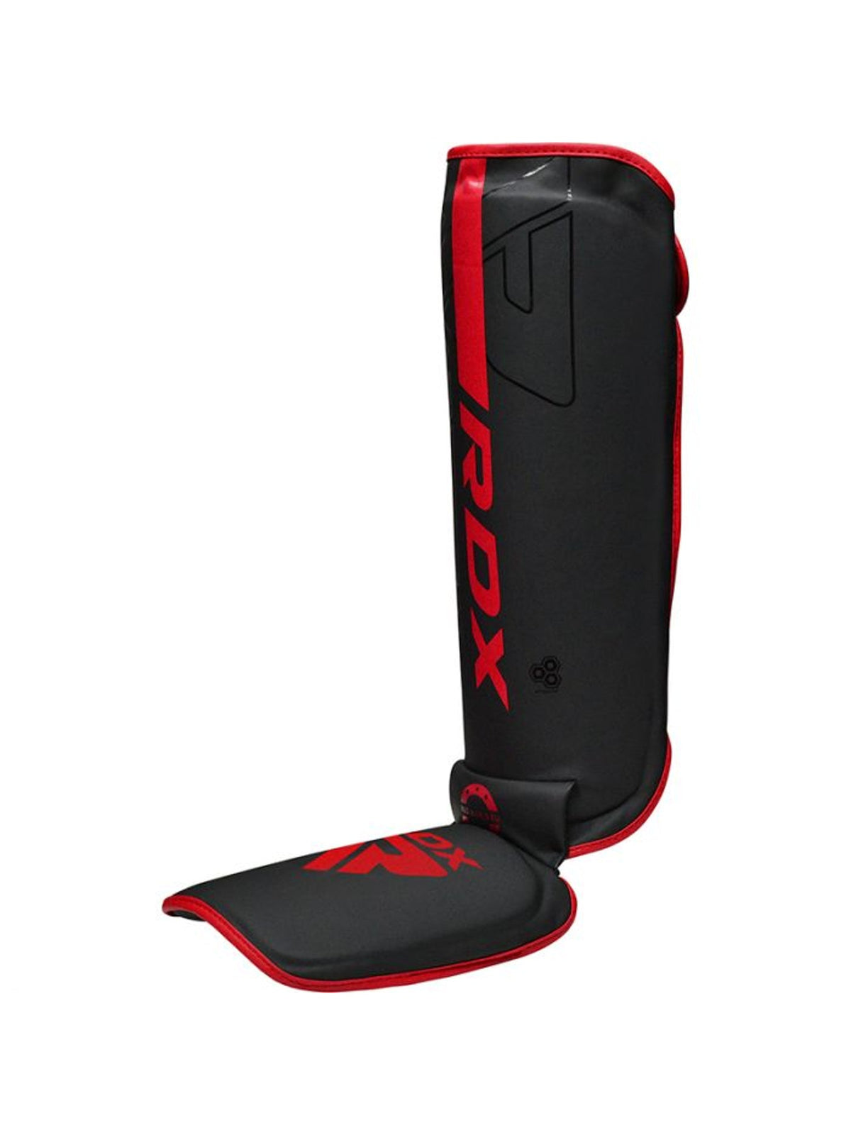 RDX F6 KARA MMA Shin Instep Guards, red, image 2