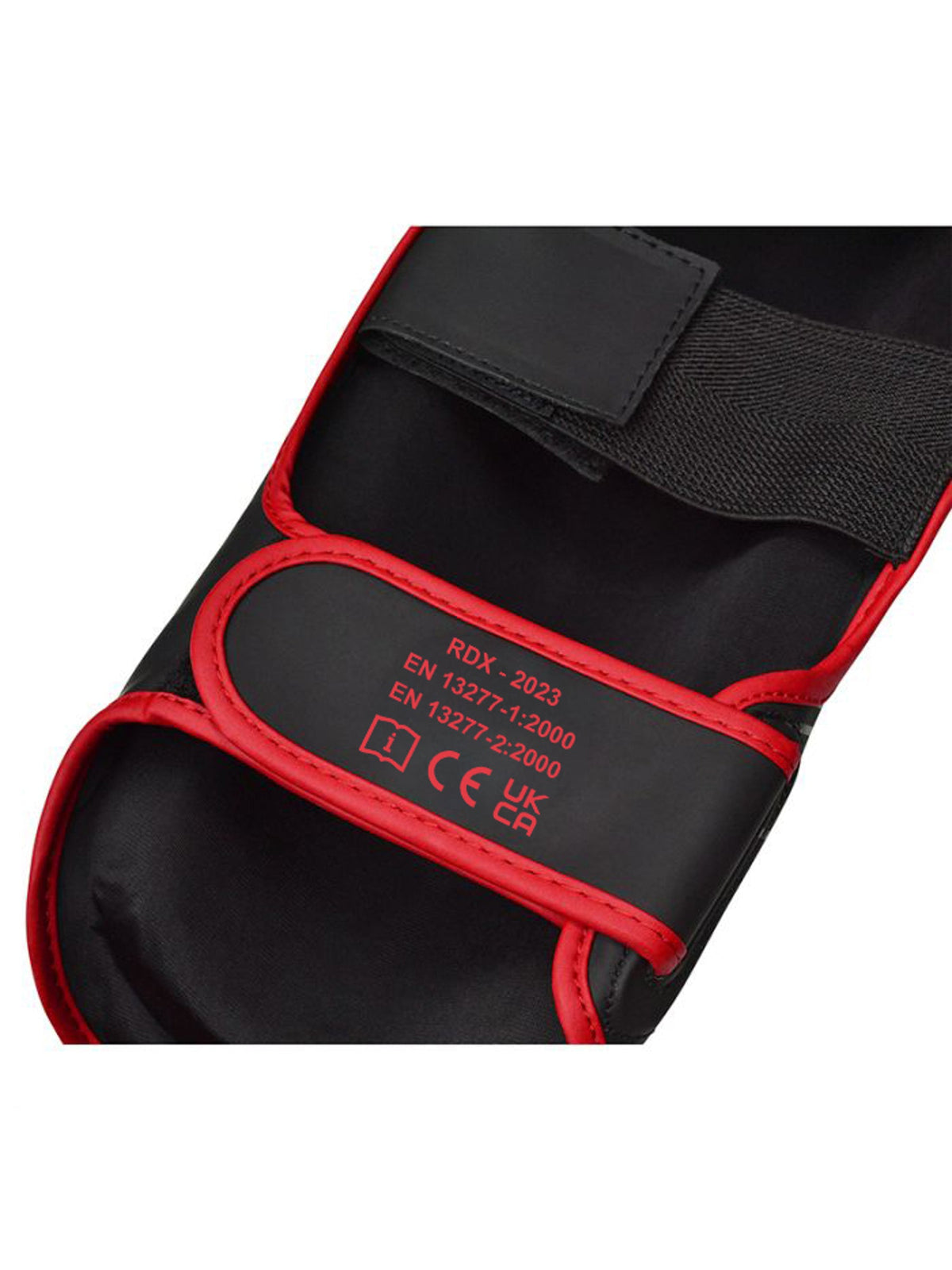 RDX F6 KARA MMA Shin Instep Guards, red, image 3