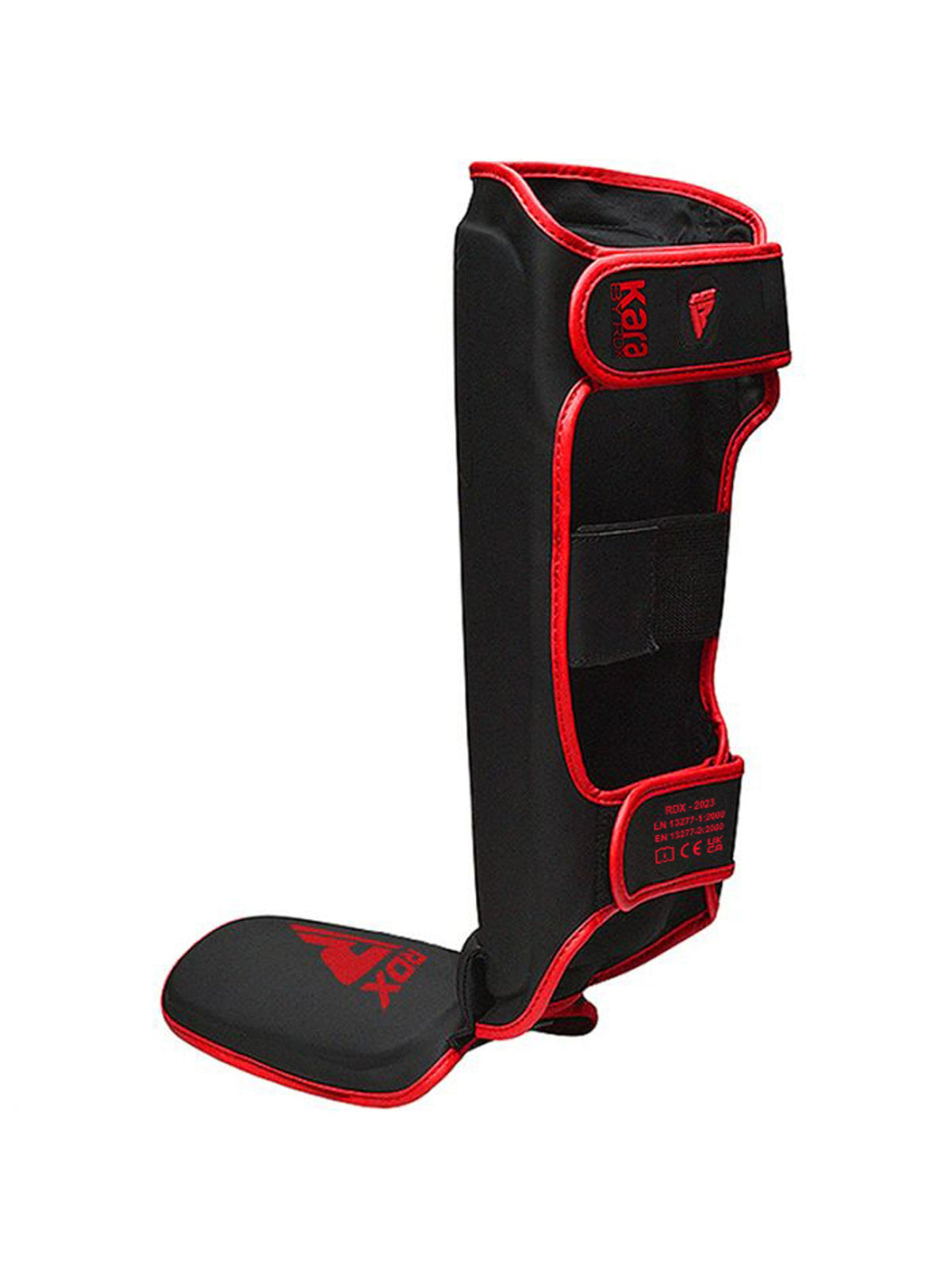 RDX F6 KARA MMA Shin Instep Guards, red, image 5