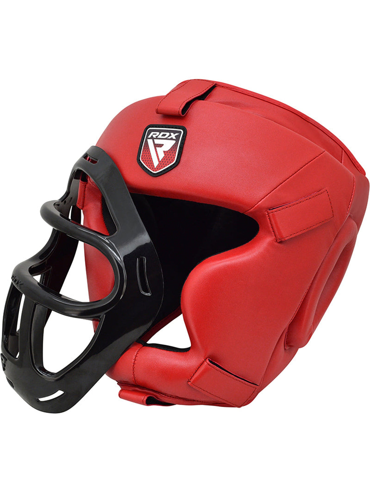RDX T1 Head Guard with Removable Face Cage – Red