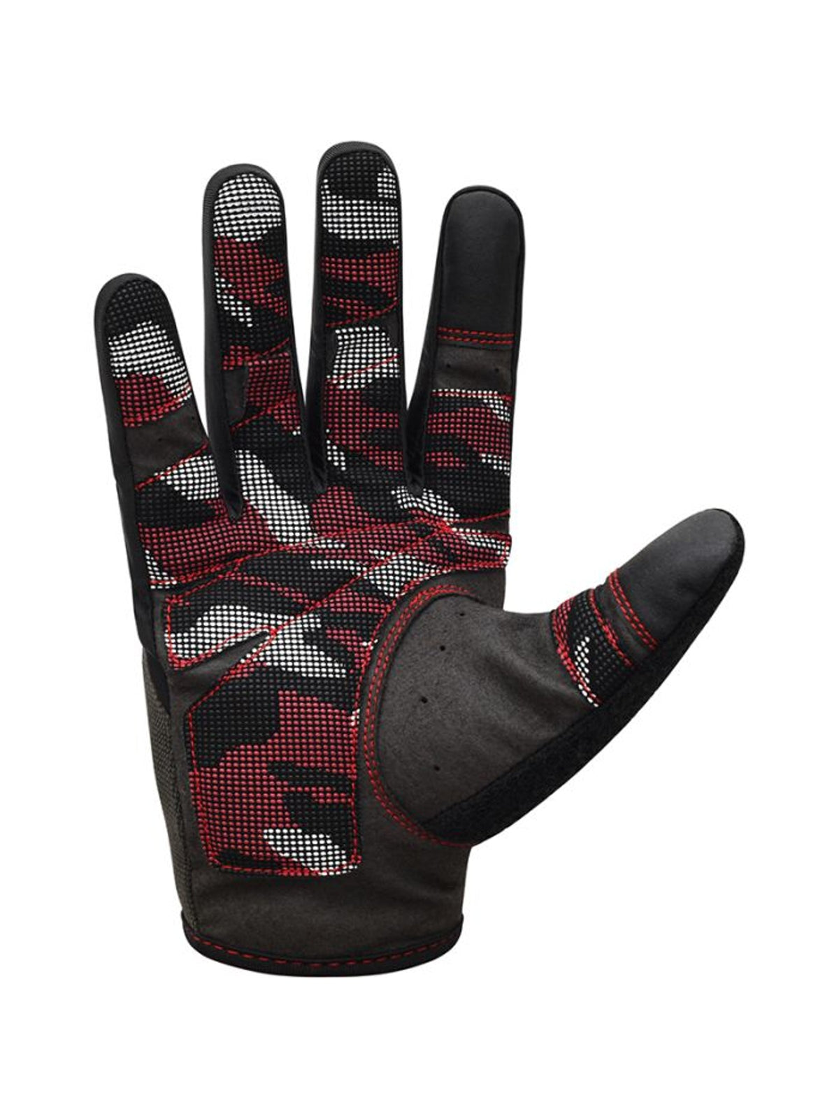 RDX T2 Touch Screen Friendly Full Finger Gym Gloves - Red