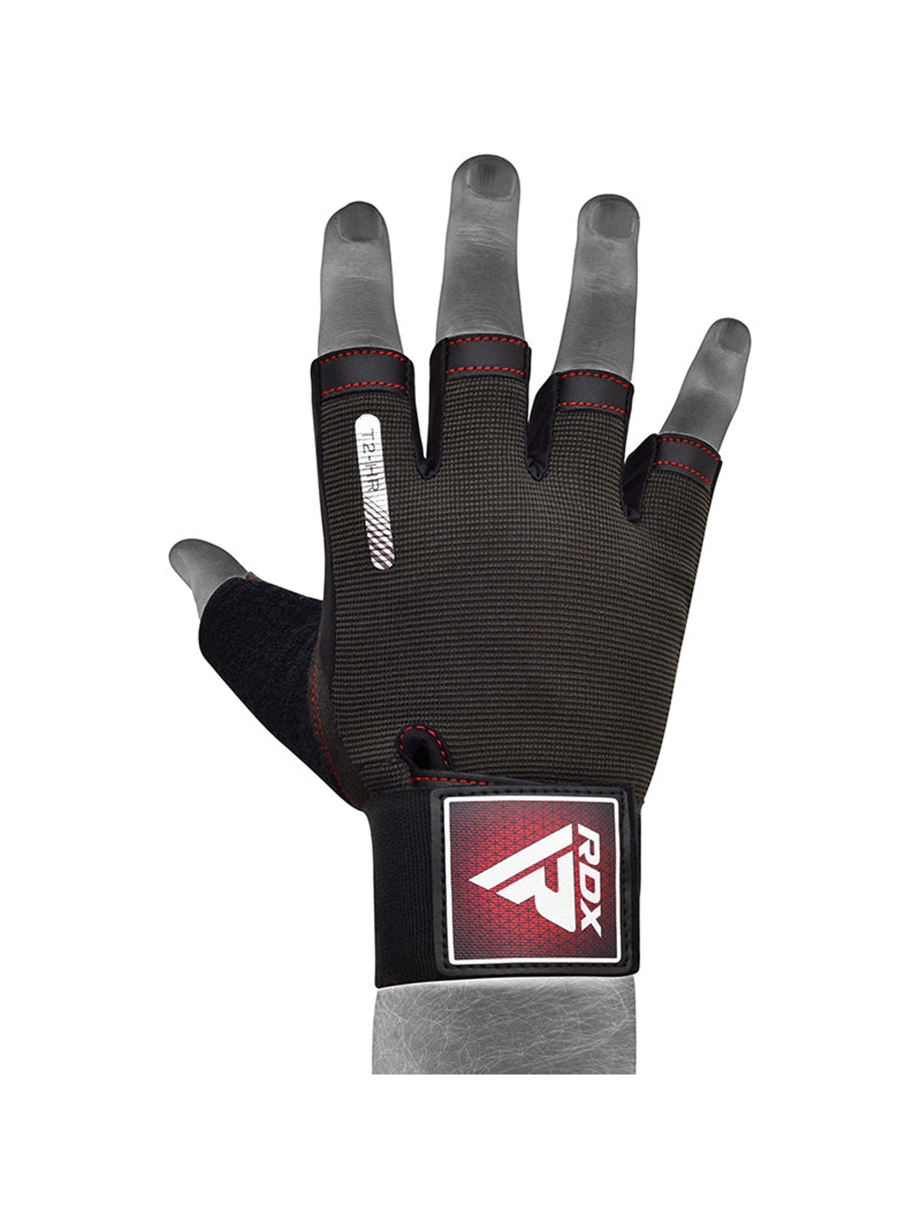 RDX T2 Weightlifting Gloves - Red