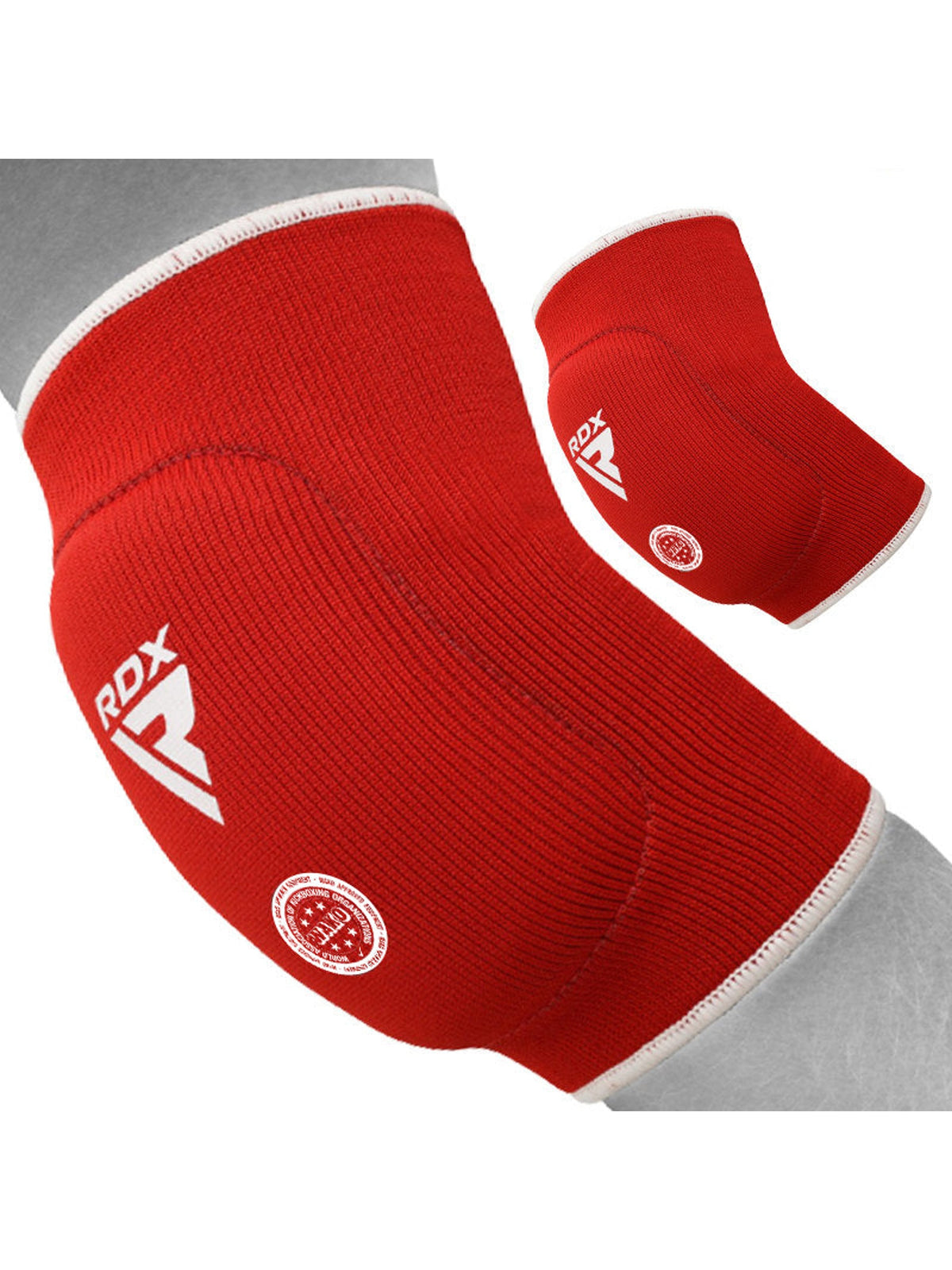RDX WAKO Reversible Elbow Protector - Red/Blue