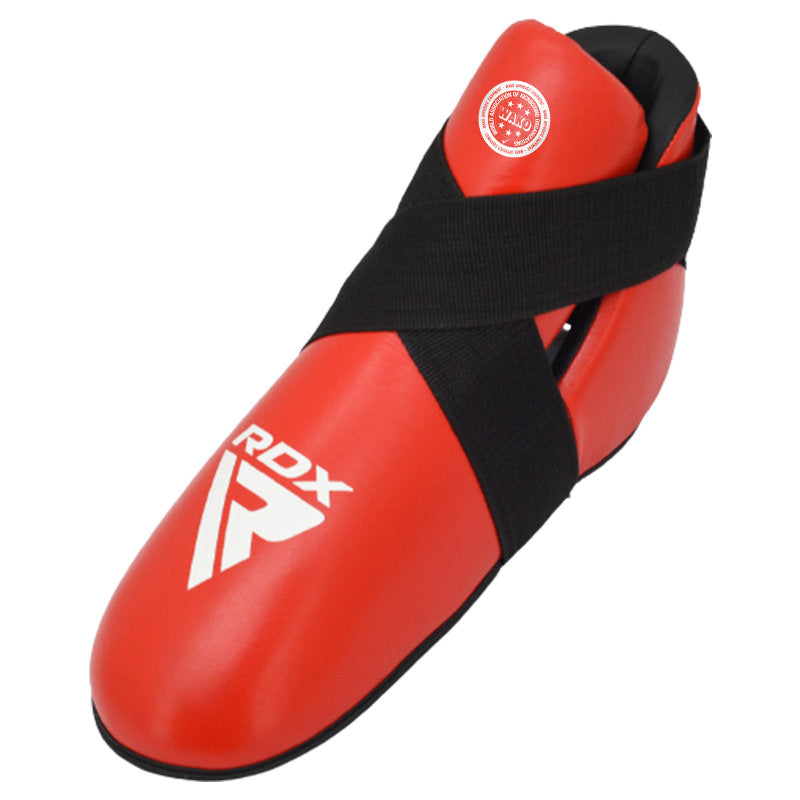 RDX T1 WAKO Foot Protector Red