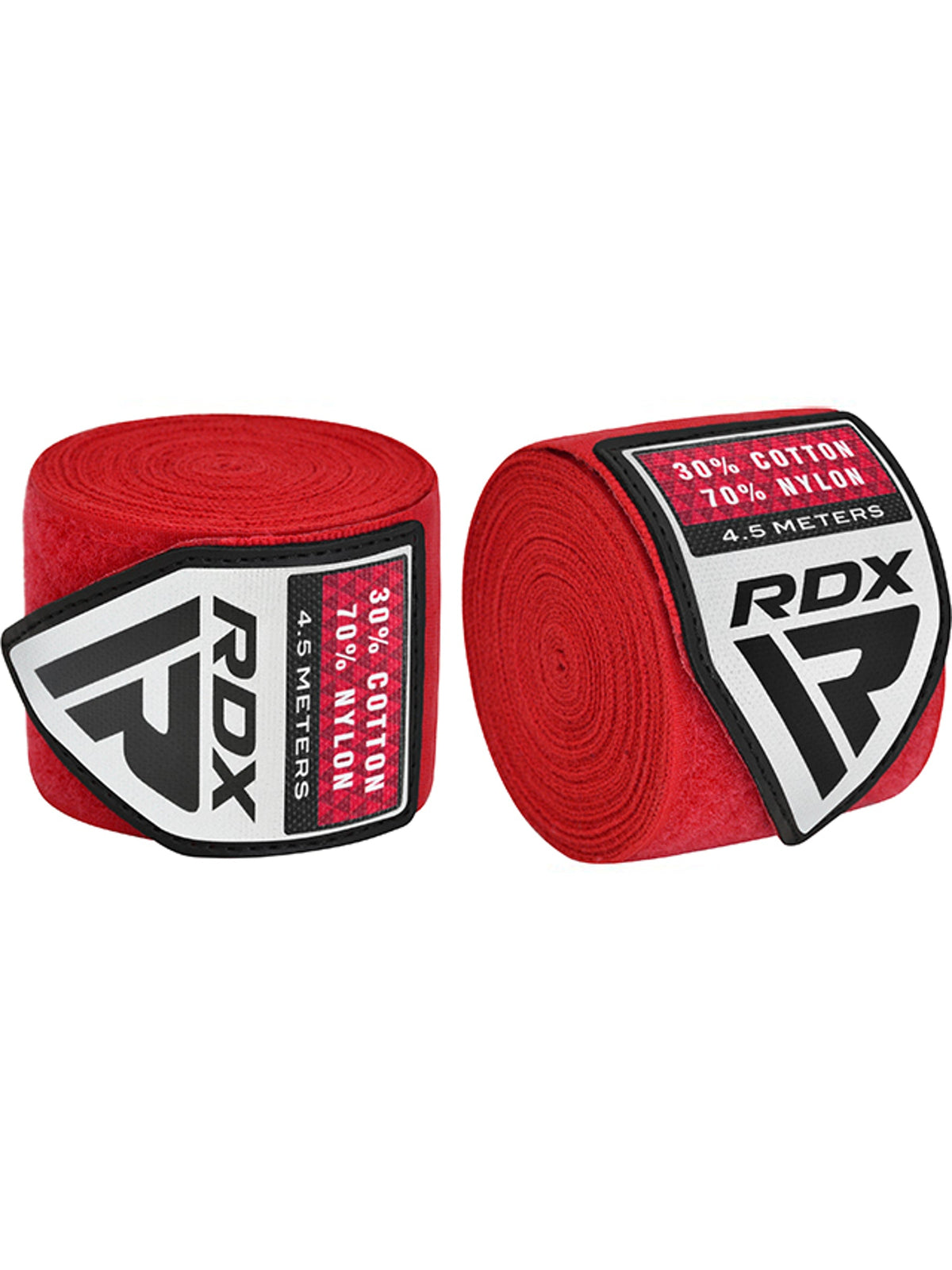 RDX RB Professional Boxing Hand Wraps 3-Pair Combo Set - Black, Blue & Red