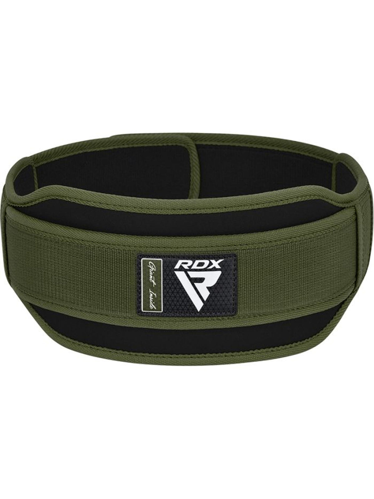 RDX RX5 Weightlifting Belt - Army Green