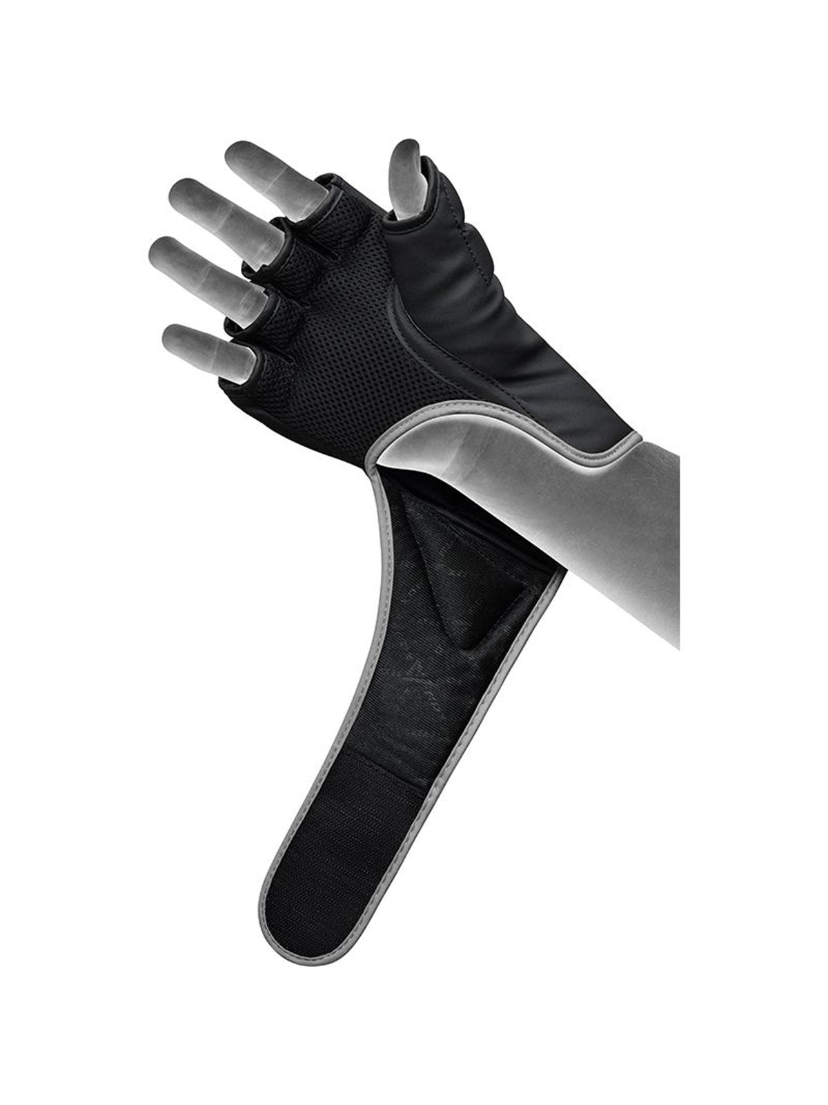 RDX F6 KARA MMA Grappling Gloves - Silver