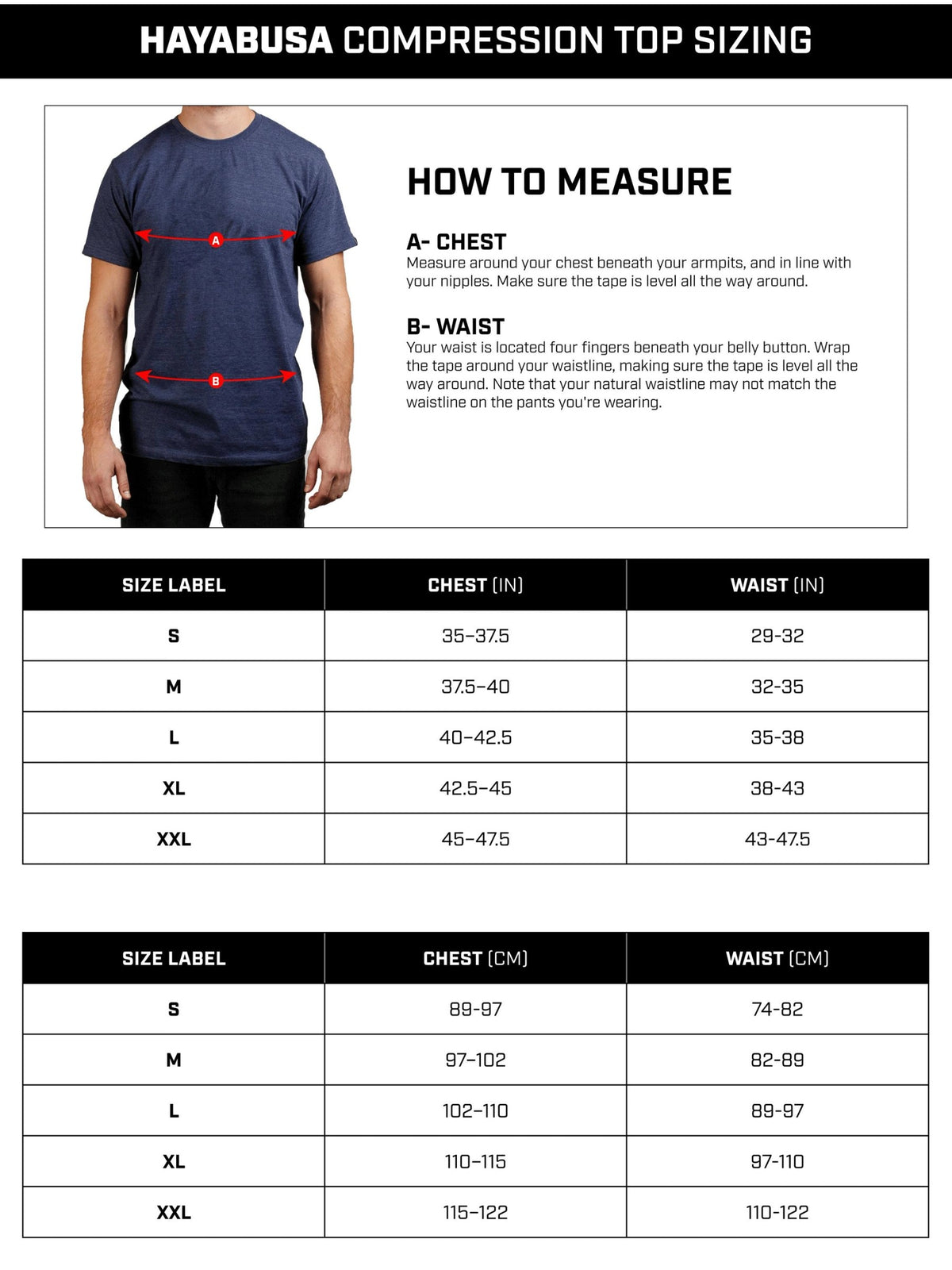 Marvel's The Punisher Short Sleeve Rash Guard, black, size chart