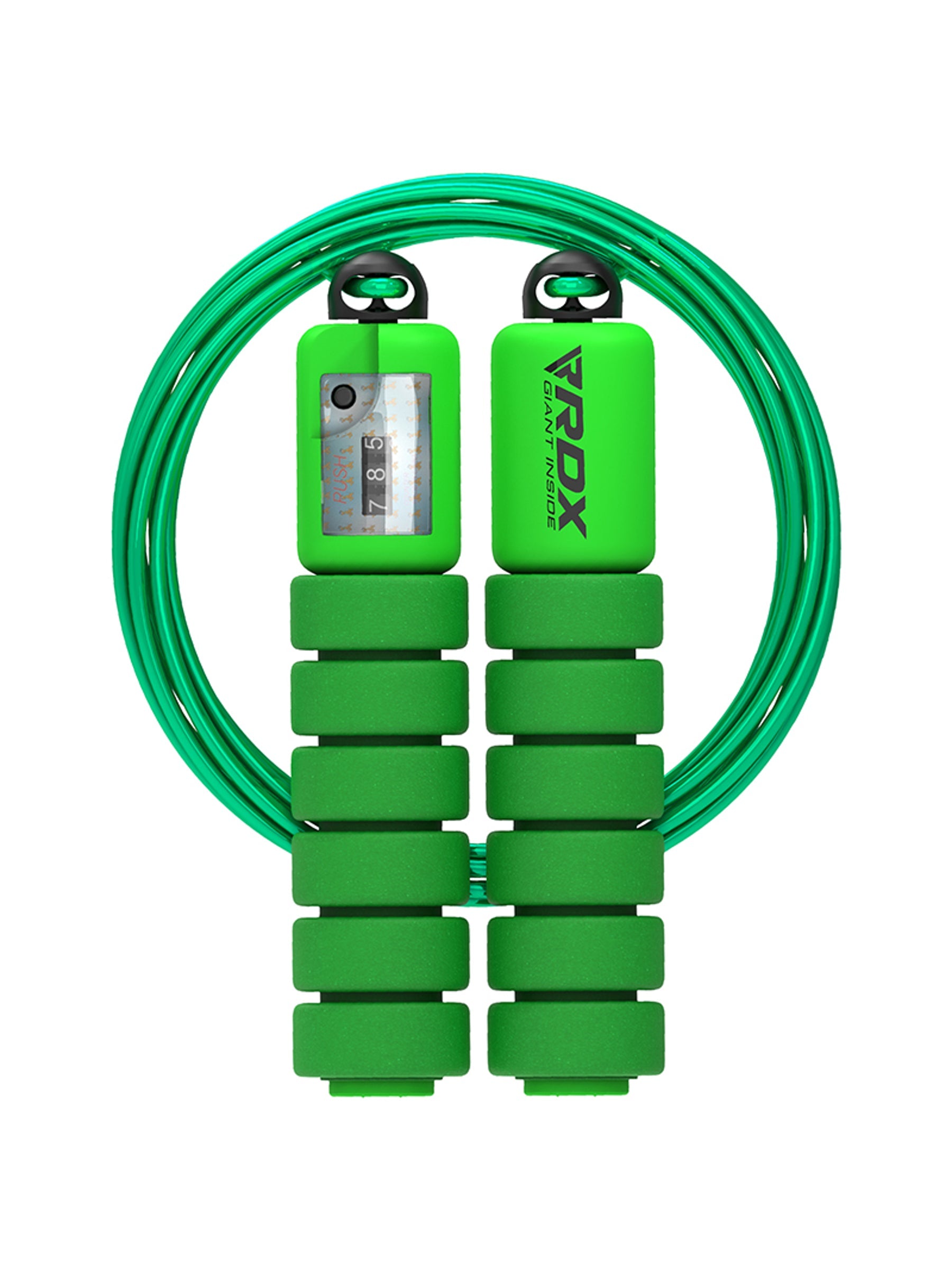 RDX FP Kids Adjustable Skipping Rope with Counter - Green