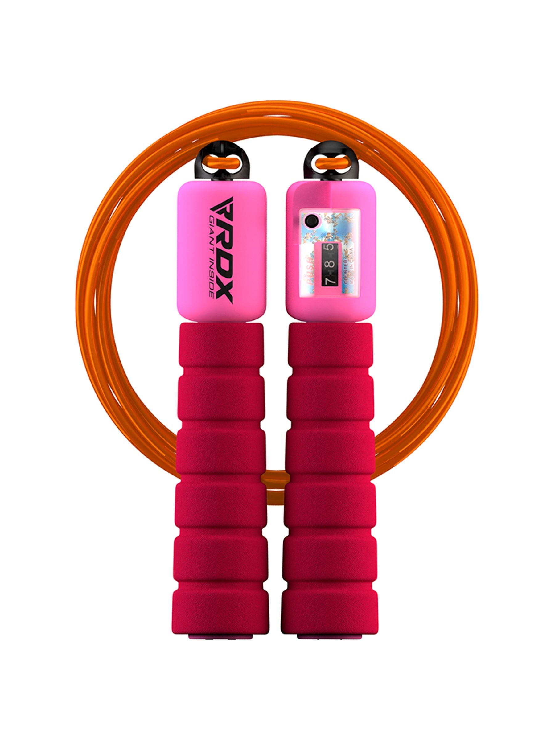 RDX FP Kids Adjustable Skipping Rope with Counter - Pink