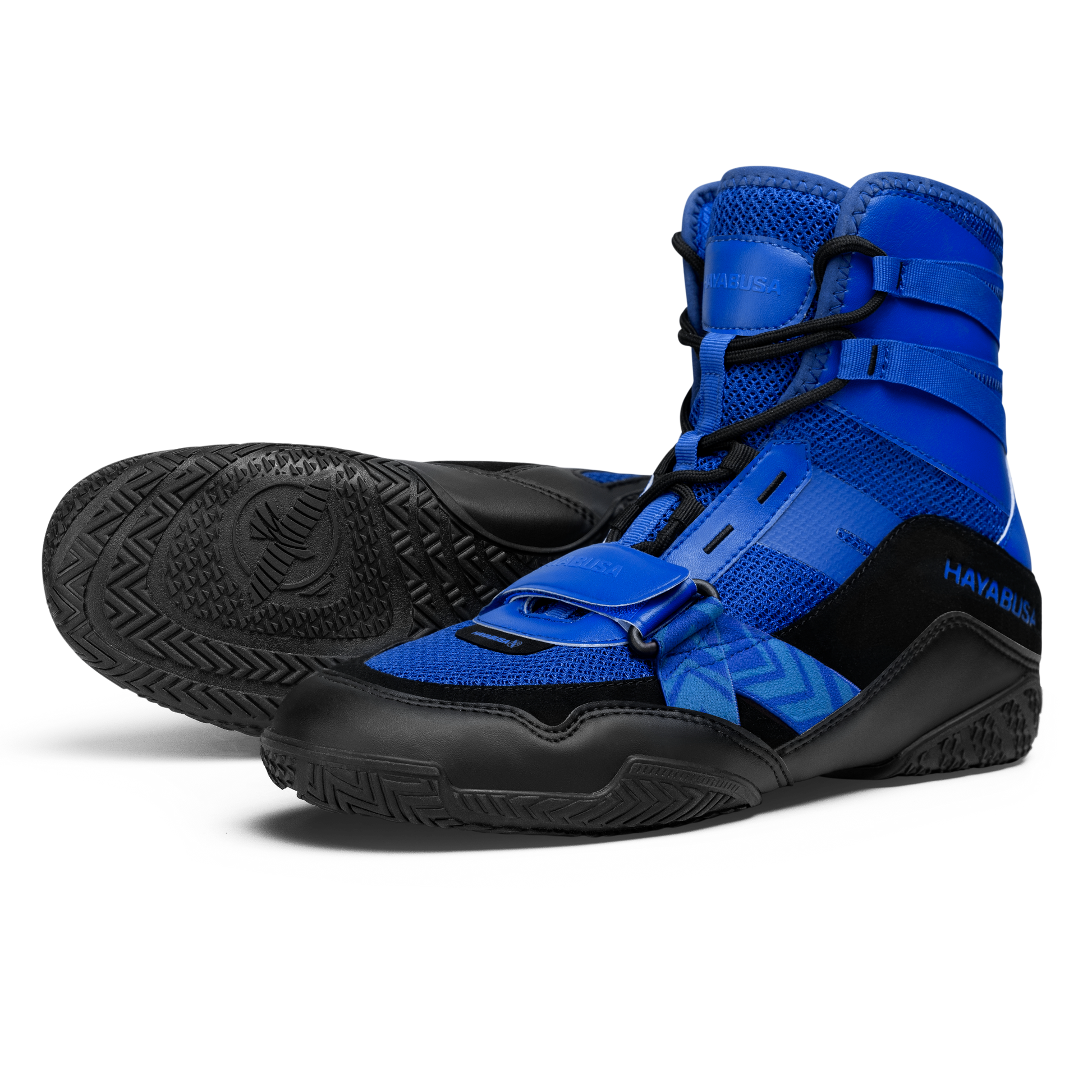 Hayabusa Strike Boxing Shoes - Blue