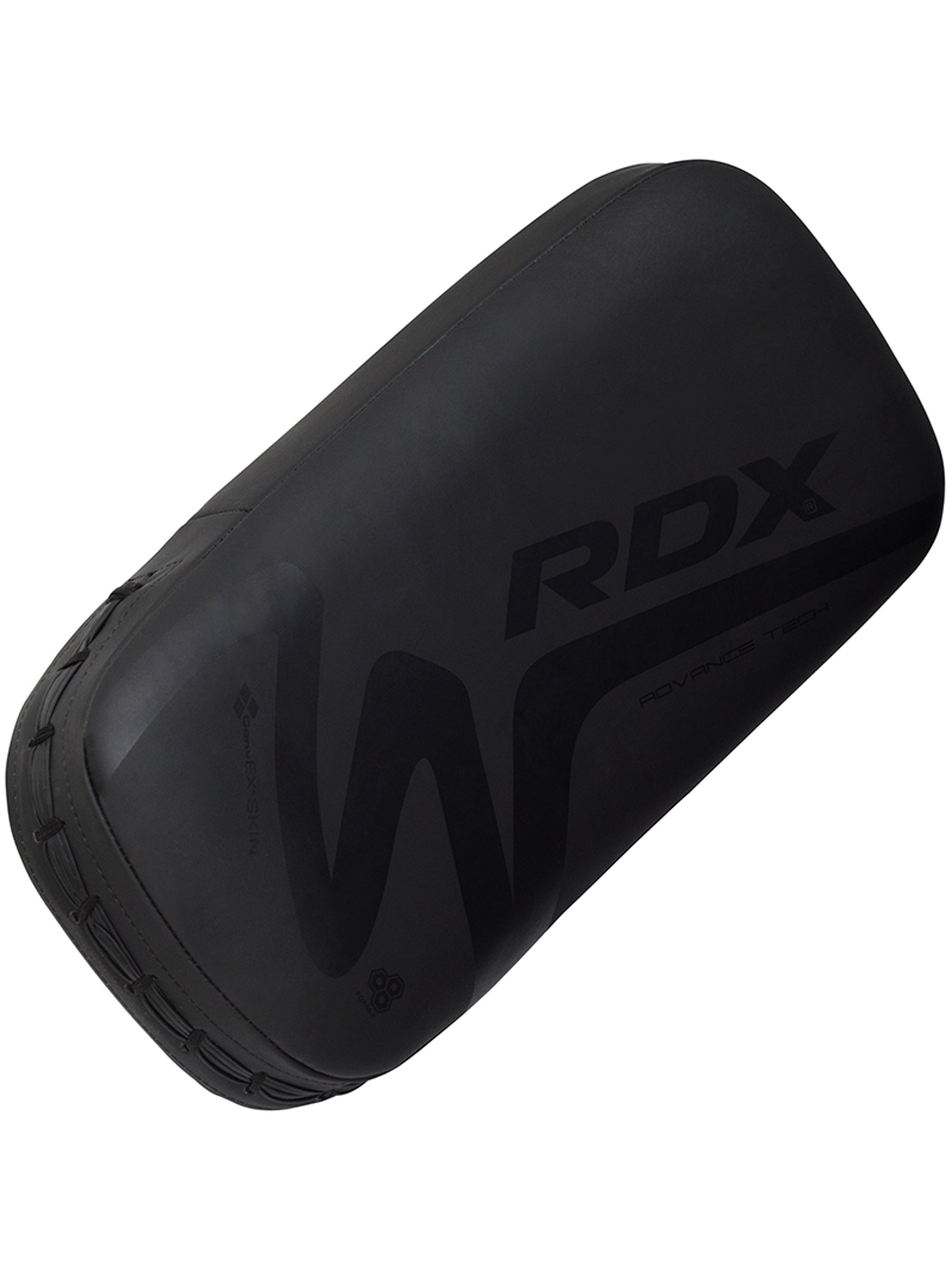 RDX T15 Noir Thai Pad - ConvEX Skin Muay Thai Kick Pad, Black