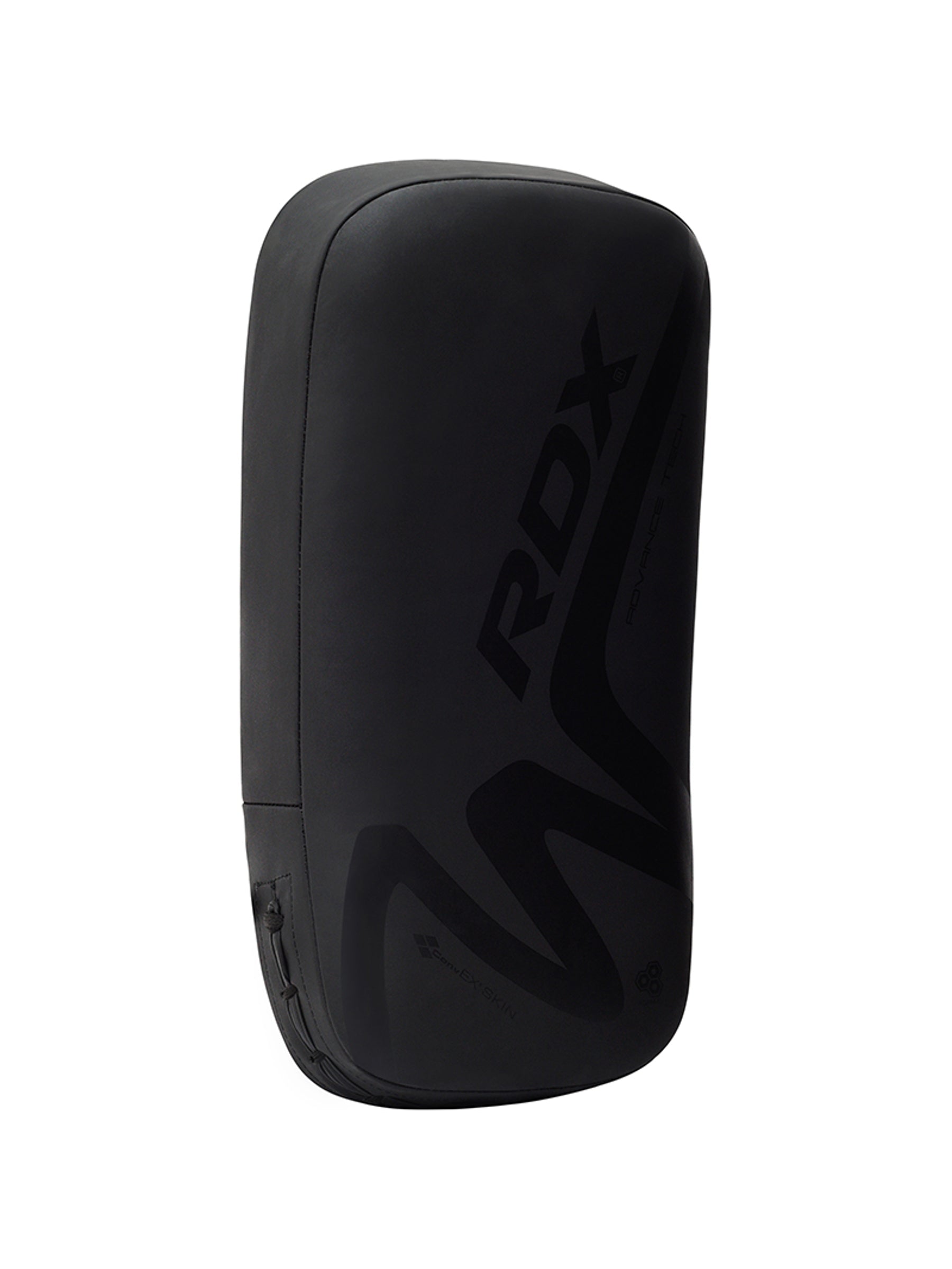 RDX T15 Noir Thai Pad - ConvEX Skin Muay Thai Kick Pad, Black
