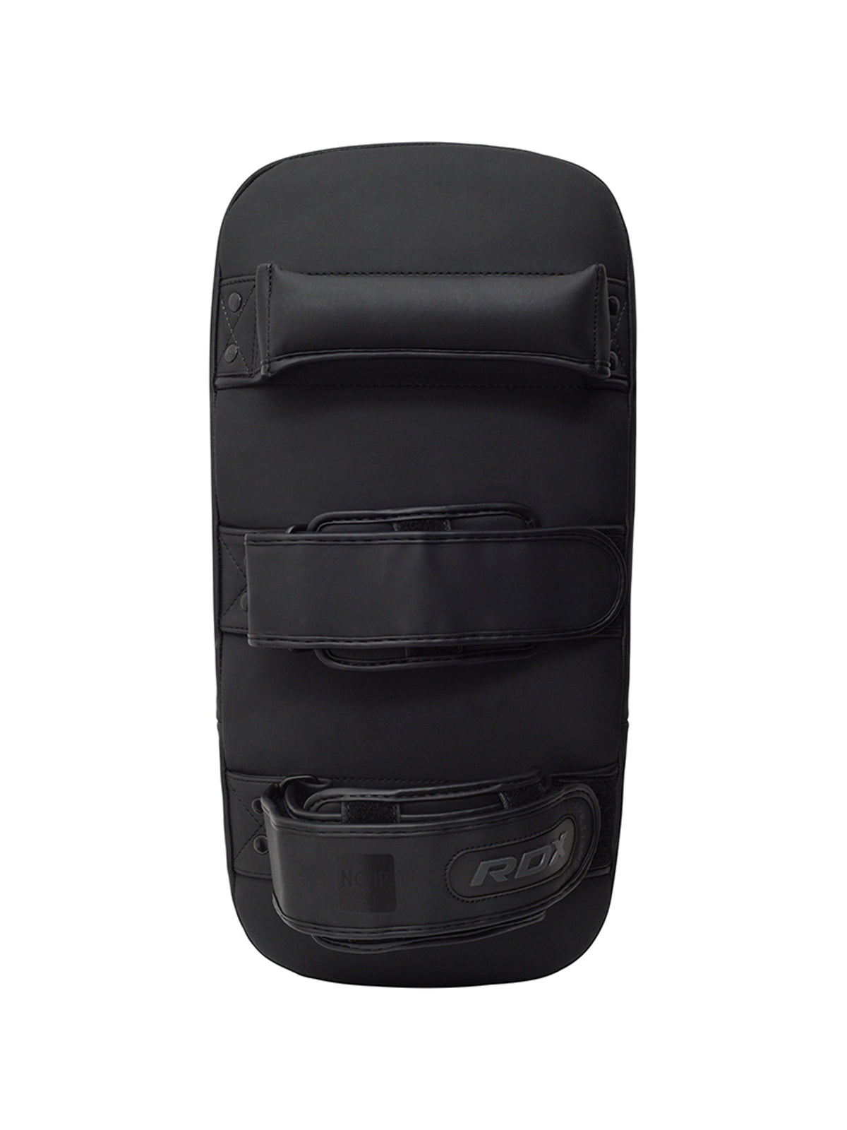 RDX T15 Noir Thai Pad - ConvEX Skin Muay Thai Kick Pad, Black