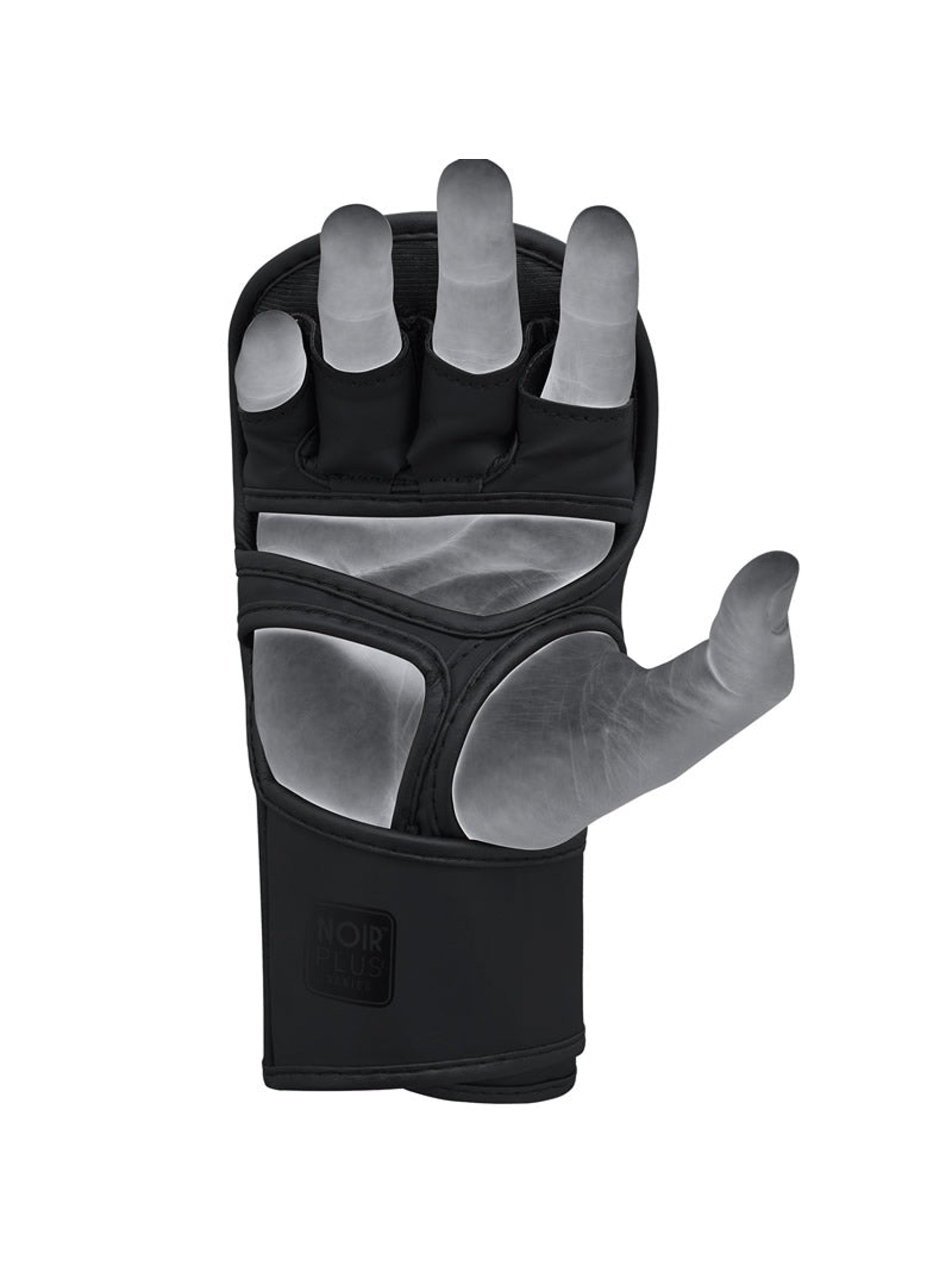 RDX T15 Noir MMA Sparring Gloves - Black