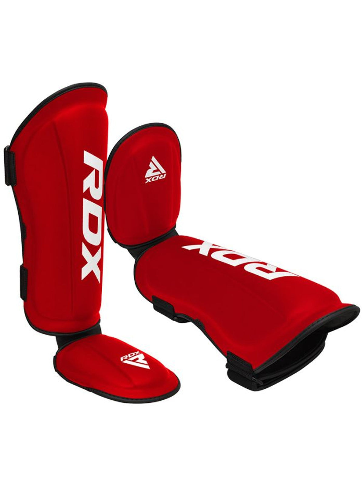 RDX T1 Shin Instep Guards – Red/White