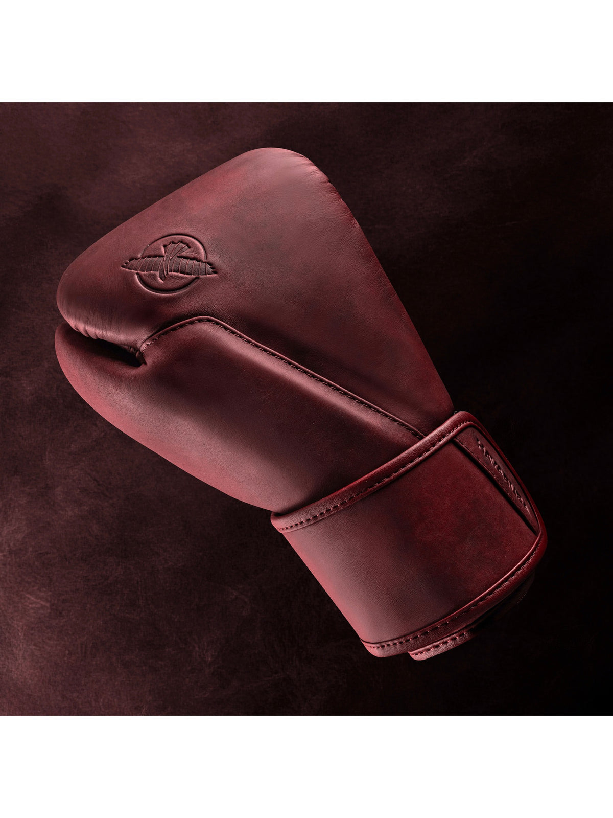 Hayabusa T360 Leather Boxing Gloves, cabernet, image 2