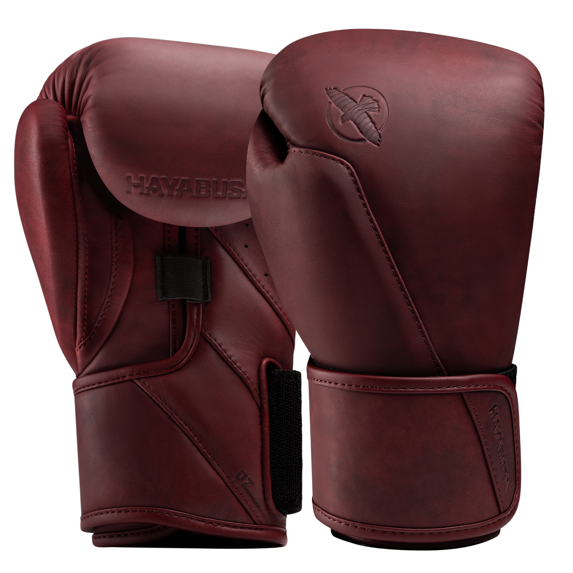 Hayabusa T360 Leather Boxing Gloves - Cabernet