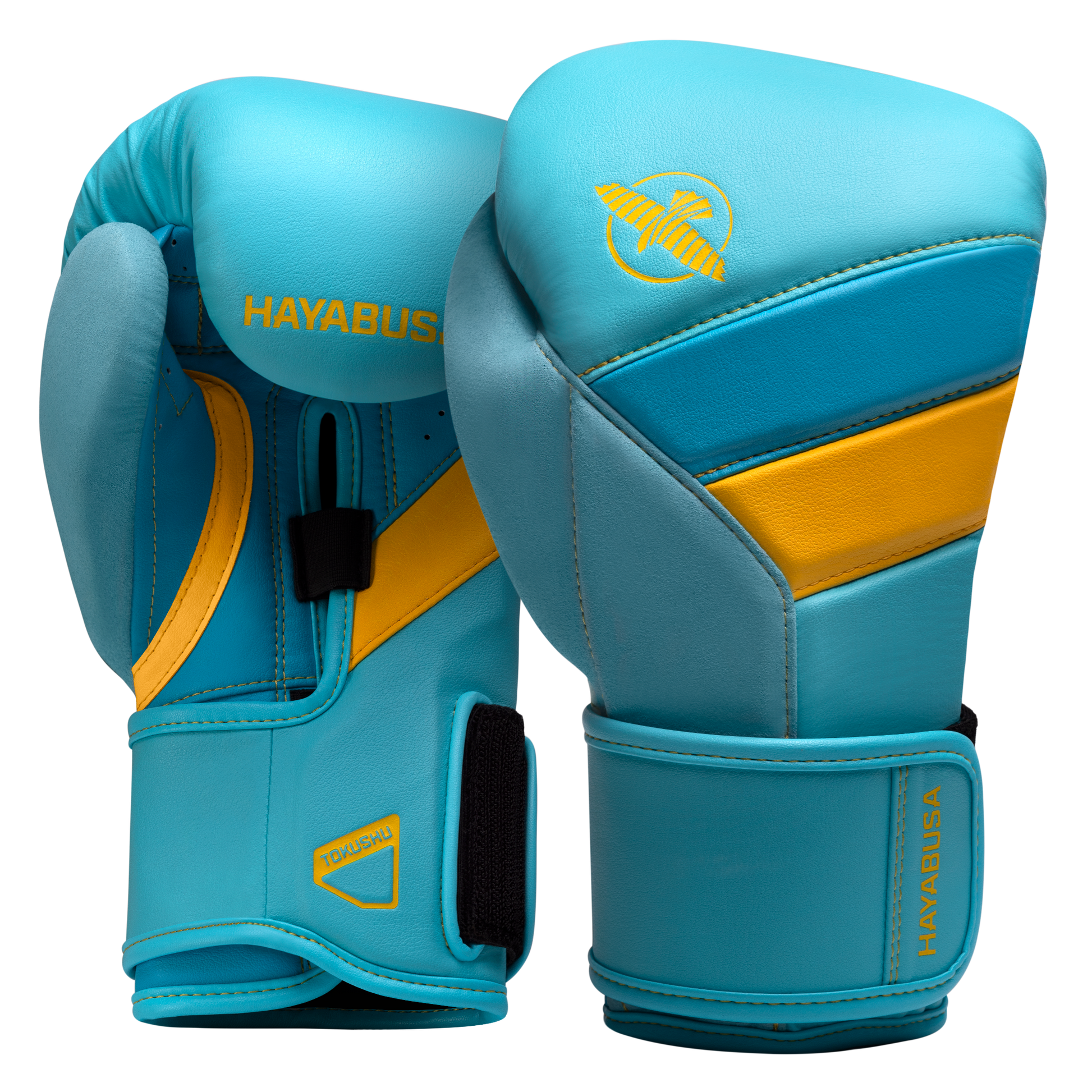 Hayabusa T3 Boxing Gloves - Blue/Yellow