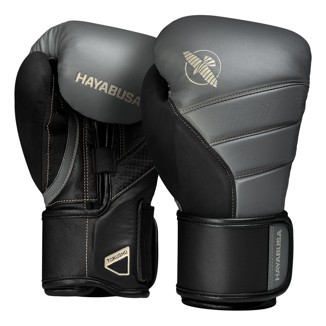 Hayabusa T3 Boxing Gloves - Charcoal/Black