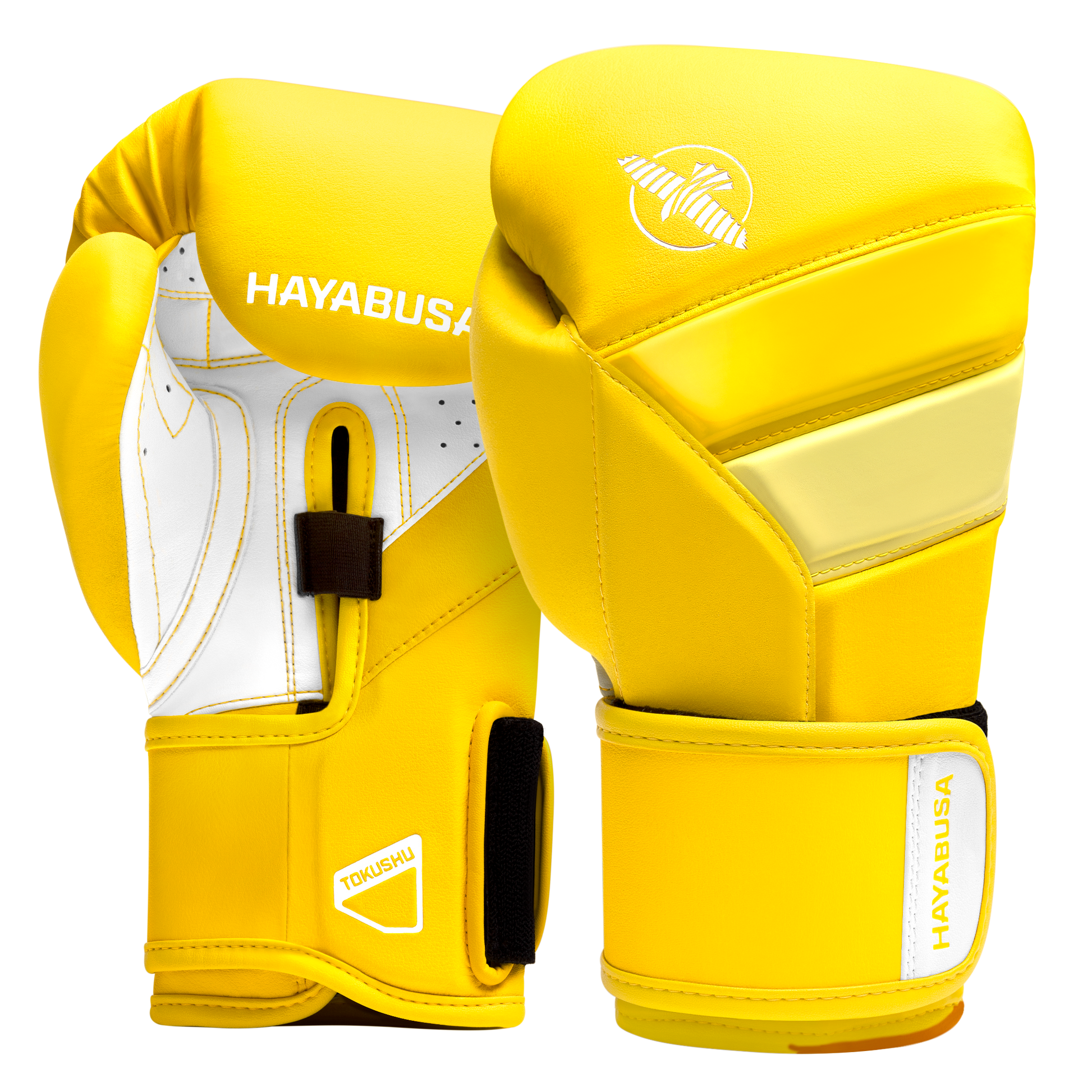 Hayabusa T3 Neon Boxing Gloves - Neon Yellow
