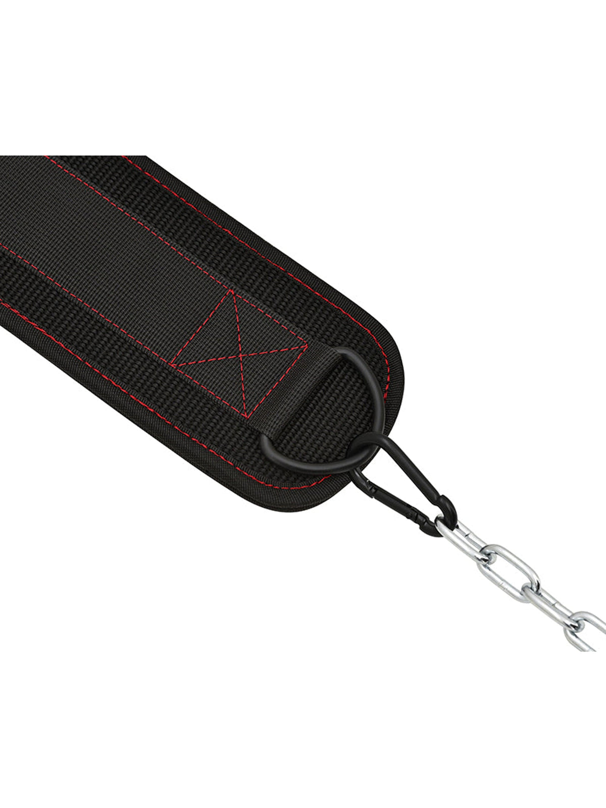 RDX T7 Weight Training Dipping Belt With Chain - Black