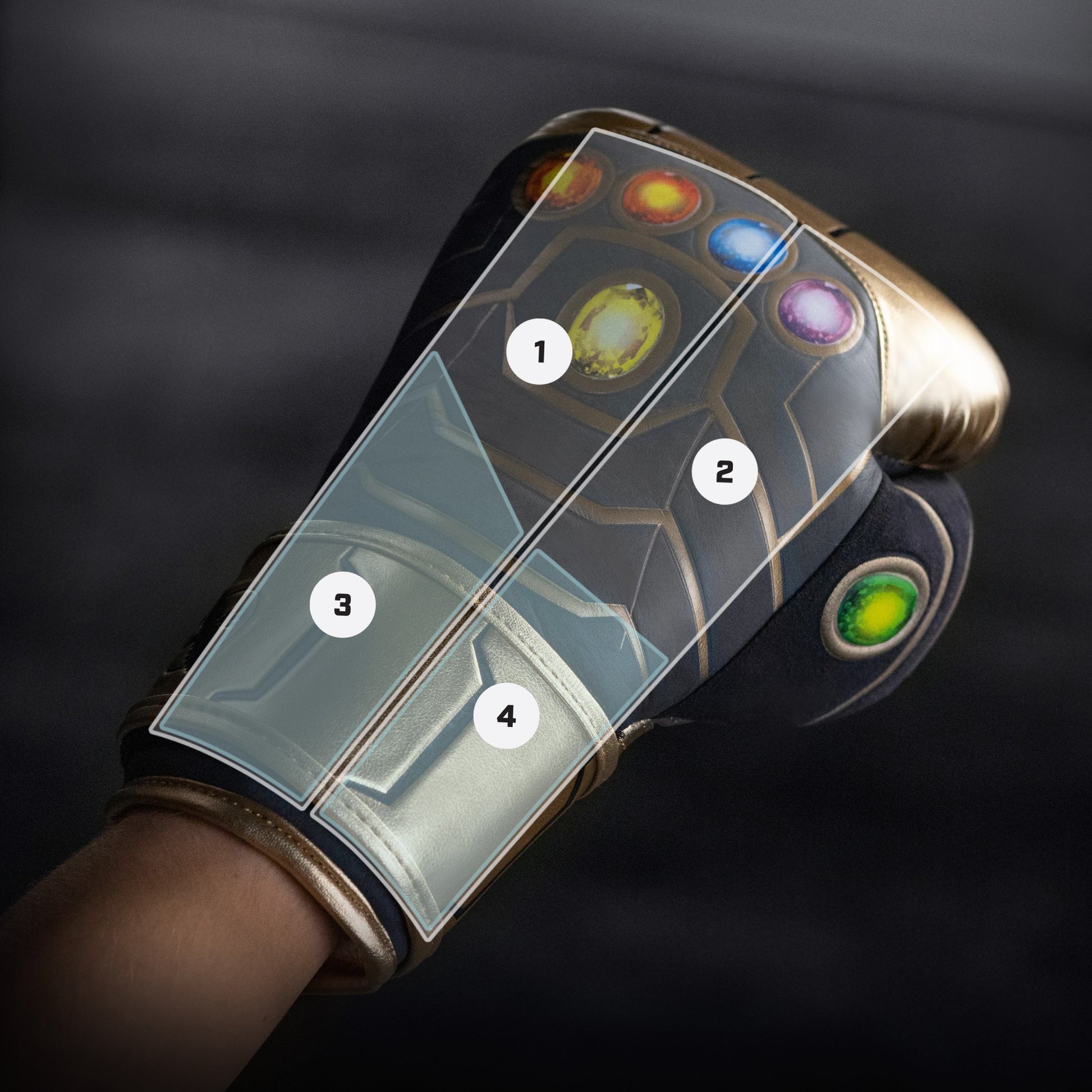 Marvel's Youth Thanos Boxing Gloves - Splint Support