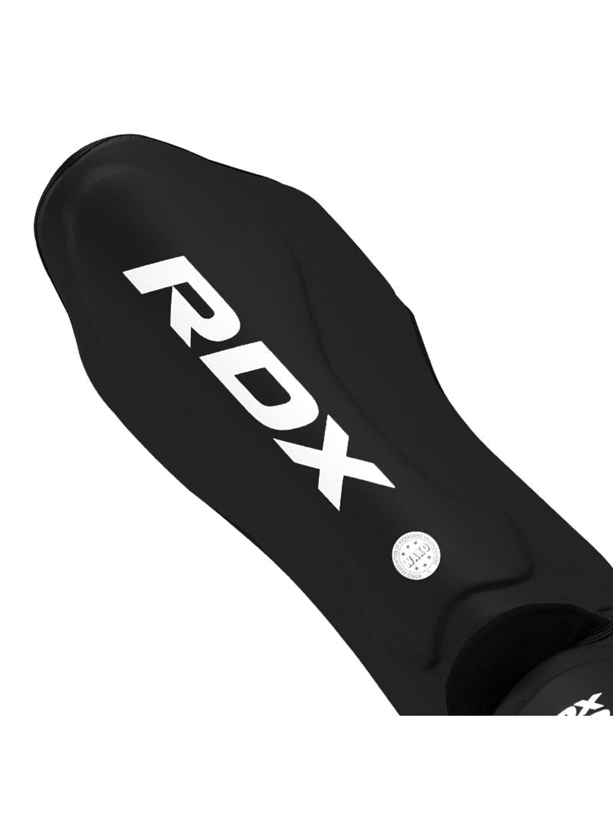 RDX WAKO Shin Instep T1 Super Skin Kickboxing Shin Guards - Black