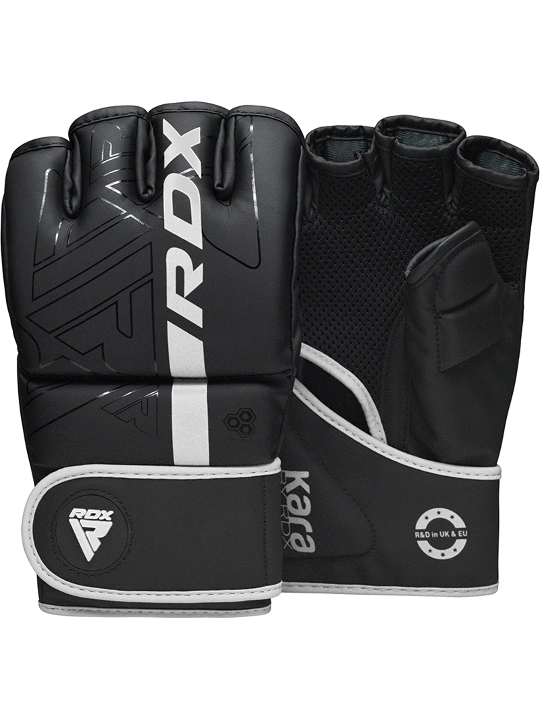 RDX F6 KARA MMA Grappling Gloves - White