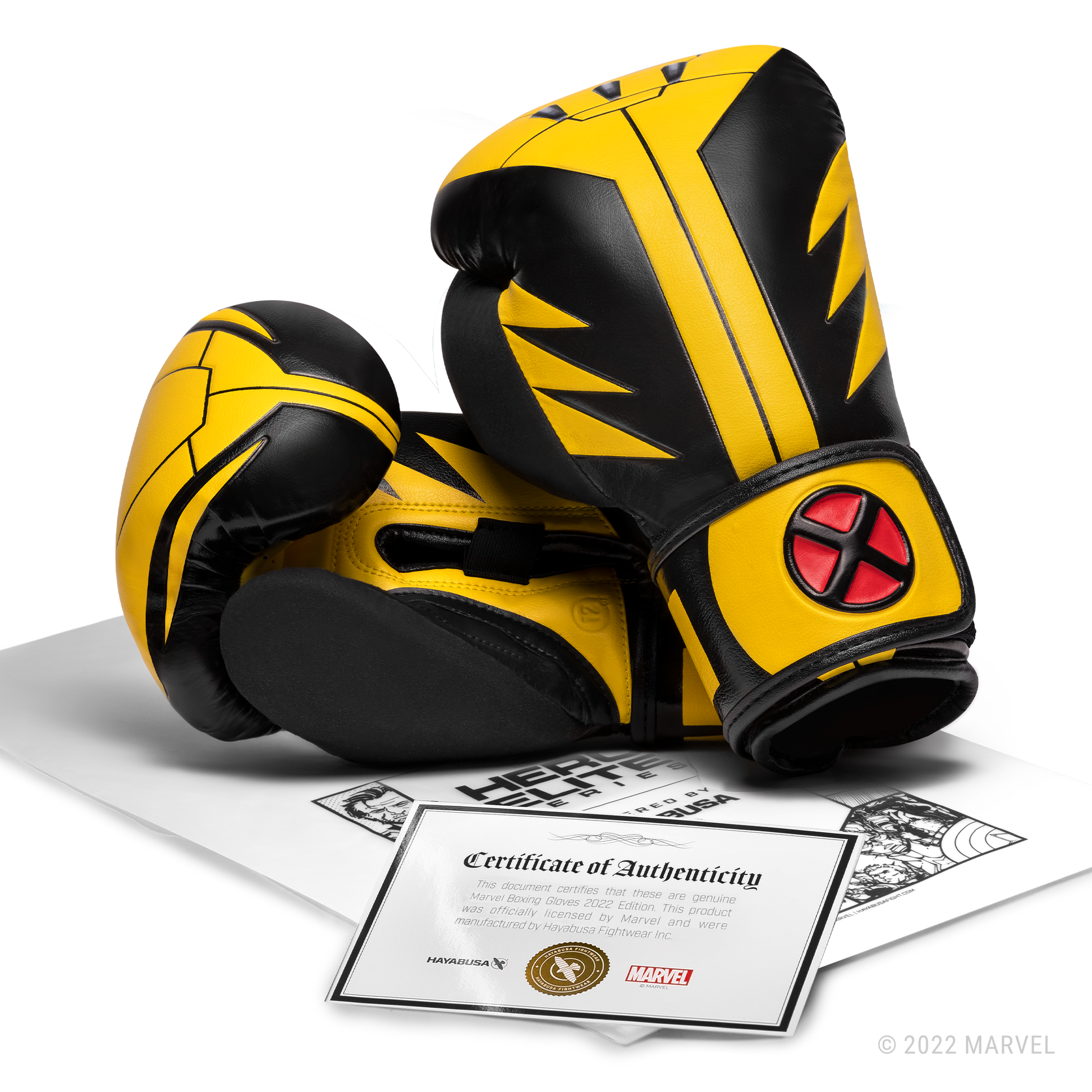 Marvel's Wolverine Boxing Gloves - Certificate