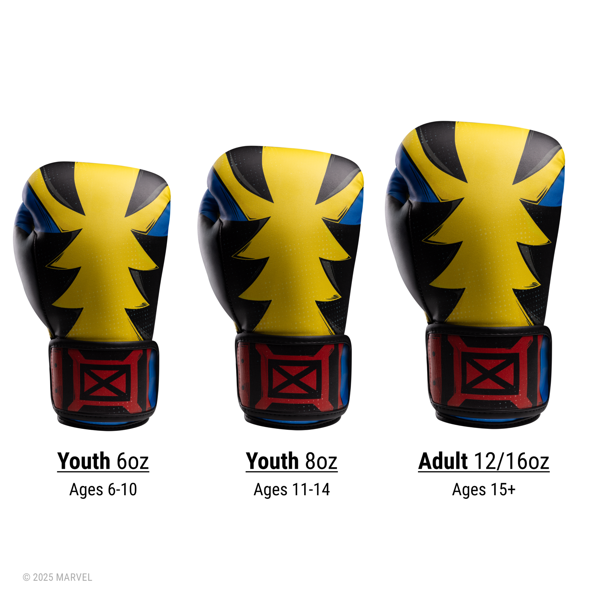 Marvel's Classic Wolverine Boxing Gloves - Youth & Adult