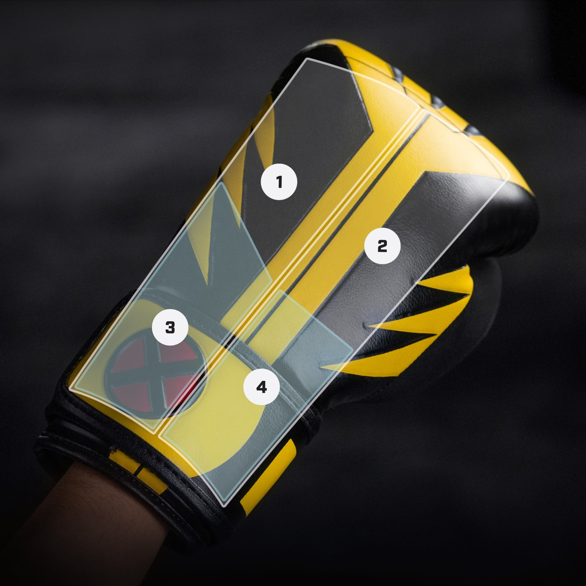 Marvel's Youth Wolverine Boxing Gloves - 4 Splint Support