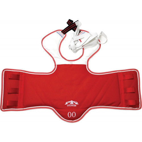 MAG Taekwondo Reversible Chest Guard Blue/Red